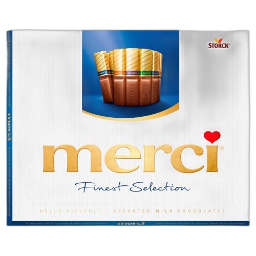 Merci Desszert 250 g 4 féle tejcsokoládé