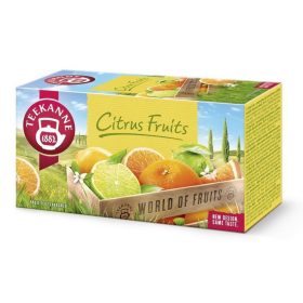   Teekanne World Of Fruits, gemischter Früchtetee mit Zitrusgeschmack, 20 x 2,25 g