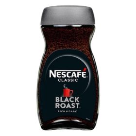 Instant coffee NESCAFE Black Roast jar 200g