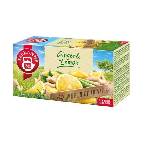 Teekanne Gyömbér és citrom ízű tea 20x1,75 g