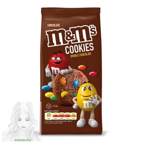 M&M's Cookies Double Chocolate 180g