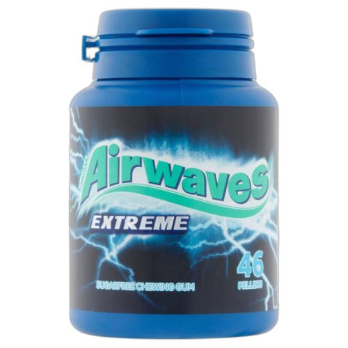 Airwaves Dobozos rágógumi drazsé, Extreme, 64g