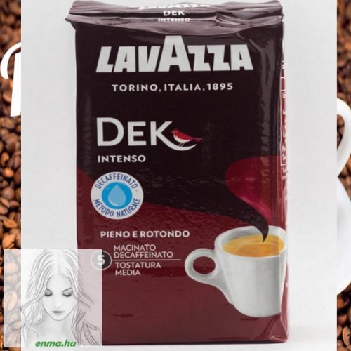 Lavazza DEK Intenso koffeinmentes őrölt kávé 250 g
