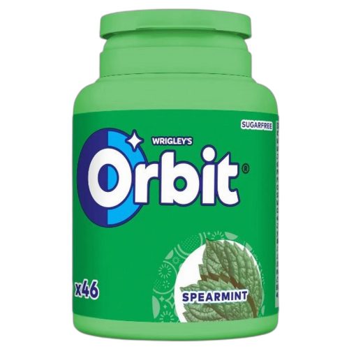 Orbit Spearmint Mentaízű Rágógumi 64g