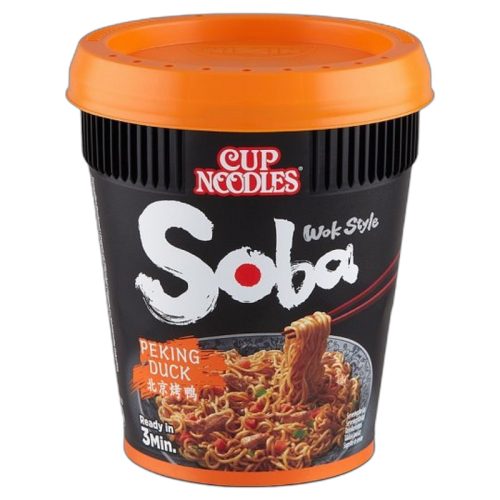 Nissin soba bögrés leves pekingi kacsa 87g