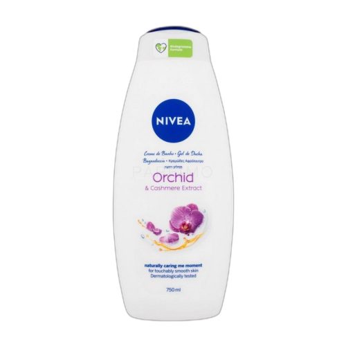 Nivea Orchid & Cashmere 2 az 1-ben Zuhany- és Habfürdő gél, 750 ml 