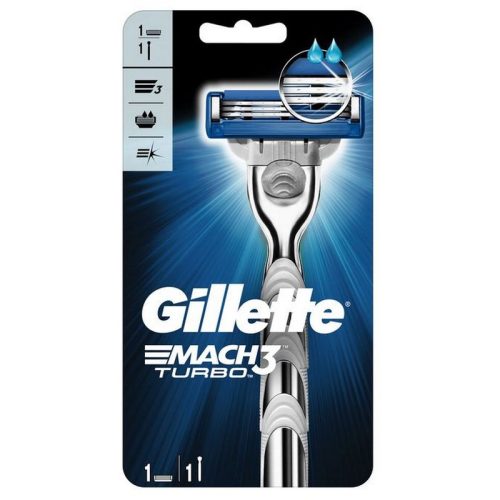 Gillette Mach3 Turbo 3D Férfi Borotva