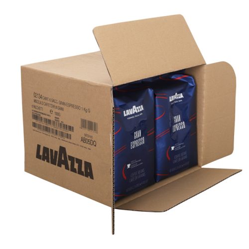 Lavazza Gran Espresso Kaffeebohnen 6x1 kg (eine Schachtel)