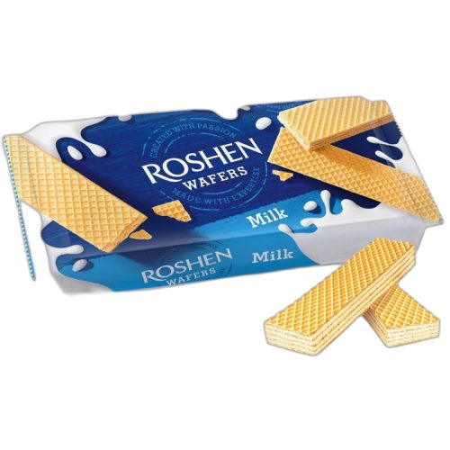 Roshen Wafers tejkrémmel töltött ostya 216 g