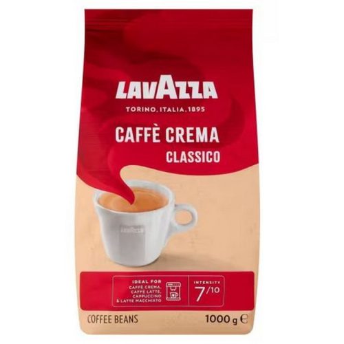 Lavazza Caffè Crema Classico pörkölt szemes kávé 1 Kg