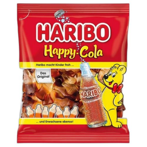 Haribo Happy Cola kólaízű gumicukorka 175 g