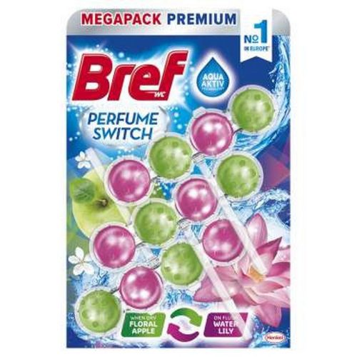 Bref Perfume Switch 3x50 g Floral Apple-Water Lily 