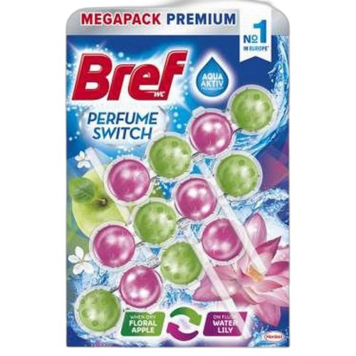 Bref Perfume Switch 3x50 g Floral Apple-Water Lily 