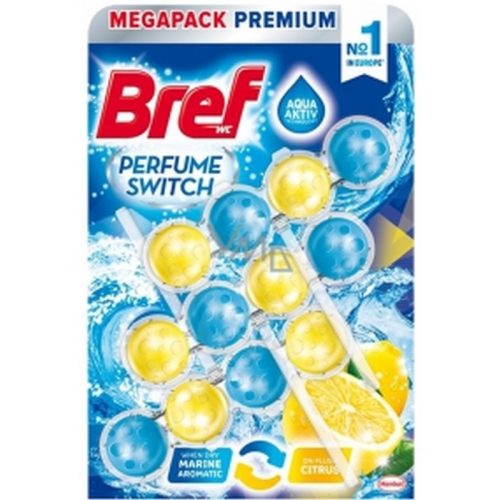 Bref Power Fresh Fragrance and Citrus Fragrance Effect 3 x 50 g