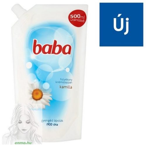 Baba Kamilla Folyékony Krémszappan Utántöltő - 500 Ml