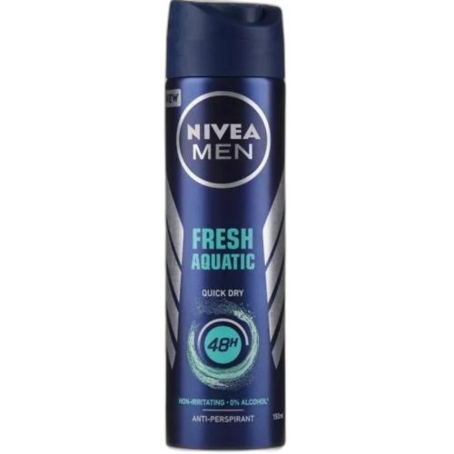 Férfi Dezodor - Spray,  Nivea Dezodor Spray 150Ml / Men Fresh Aquatic 