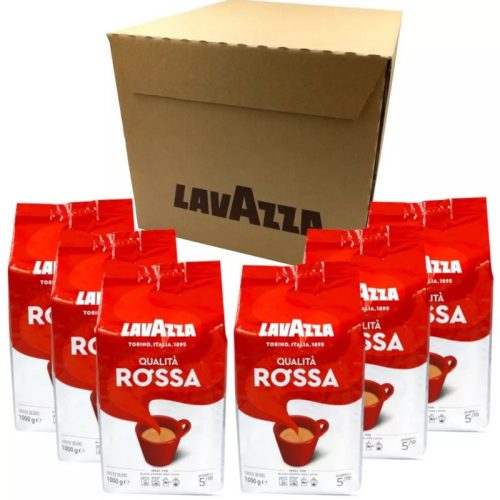 Lavazza Qualitá Rossa szemes kávé 6x1 Kg, (Egy doboz)
