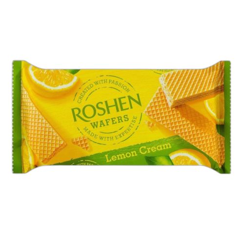 Roshen Wafers citromos krémmel töltött ostya 216g 