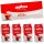 Lavazza Qualita Rossa Gemahlener Kaffee, 4x250 g