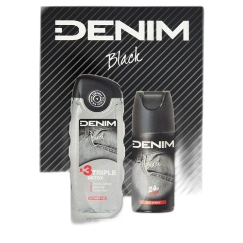 Denim Set Black Deo 150Ml + Tusfürdő 250Ml