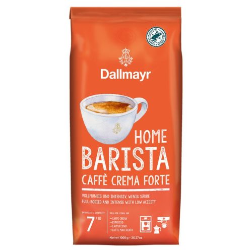 Dallmayr Home Barista Caffè Crema Forte szemes kávé 1Kg