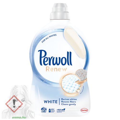 Perwoll Renew folyékony kímélő mosószer 2,88 l White