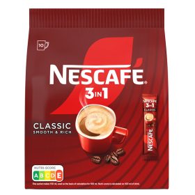 Nescafé Classic 3-in-1 Instant-Kaffeepulver 10 x 16,5 g