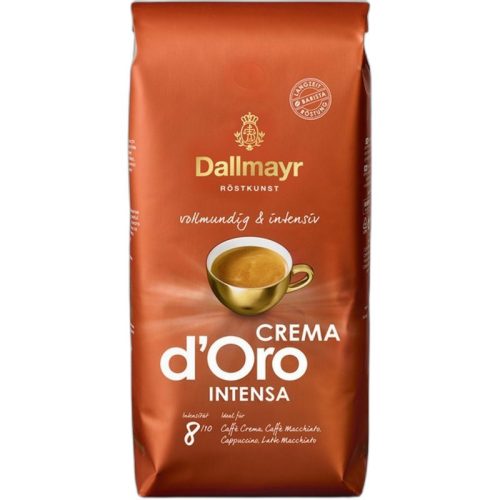 Dallmayr Crema d'Oro Intensa Kaffeebohnen 8x1 kg (Eine Schachtel)