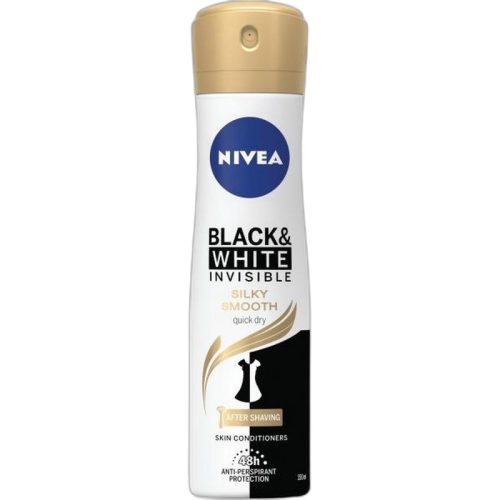 Nivea Black & White Invisible Silky Smooth deo spray 150 ml 