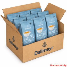   Dallmayr Home Barista Caffé Crema Dolce szemes kávé 8 x 1 Kg, (egy doboz)