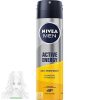   Férfi Dezodor - Spray, Nivea Men Active Energy Antiperspirant 150 Ml