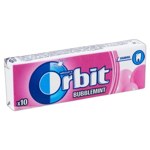 Wrigley's Orbit cukormentes rágógumi 14 g bubblemint