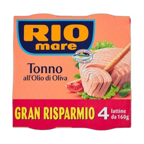 Rio Mare tonhaldarabok 4x160 g, Olívaolajban