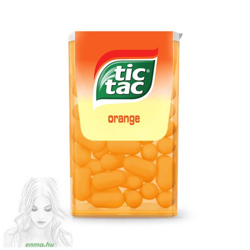 Tic Tac cukorka 18 g orange