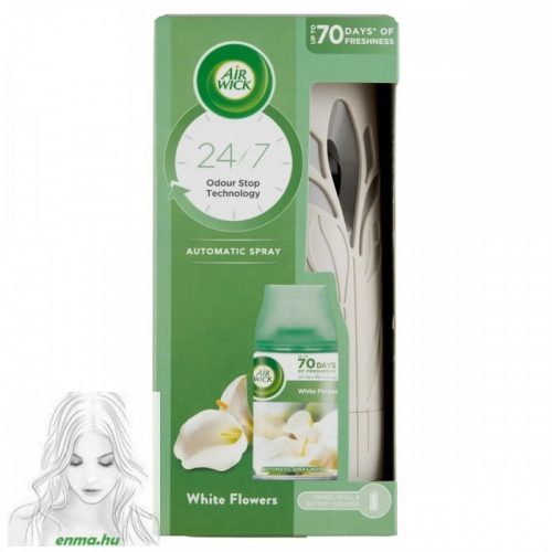 Air Wick Freshmatic Max Frézia És Jázmin Automata Légfrissítő Spray És Utántöltő - 250 ml