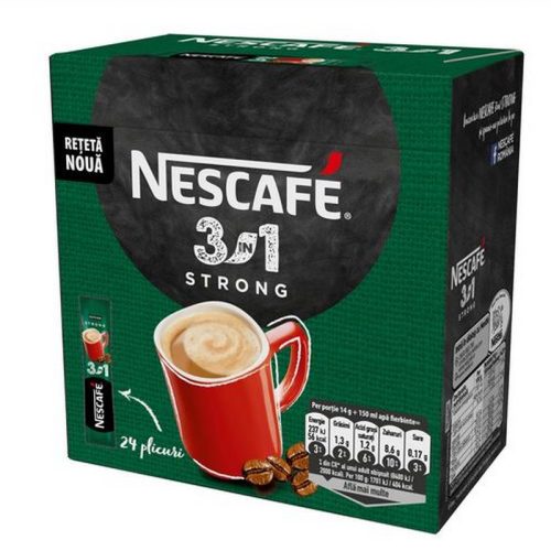 Nescafé 3in1 Starker Instantkaffee, 24 x 14 g, 336 g