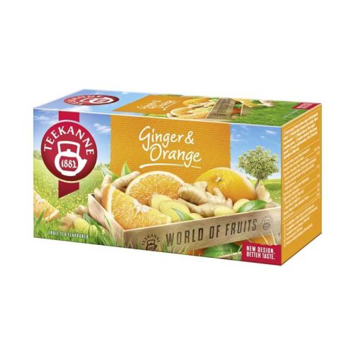 Teekanne Narancs és gyömbér ízű gyümölcstea 20x2,25 g