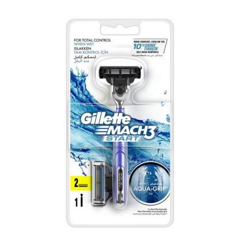 Gillette Mach3 Start férfi borotvakészülék + 2 betét 