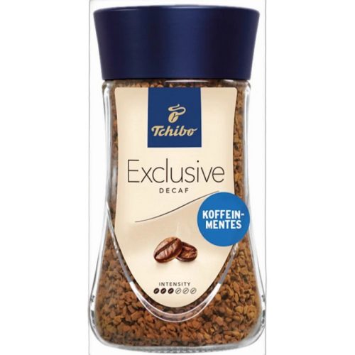 Tchibo Exclusive Decaf koffeinmentes instant kávé 100g