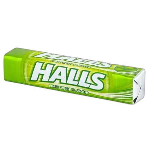 Halls Töltetlen Keménycukorka 33,5 G Fresh Lime