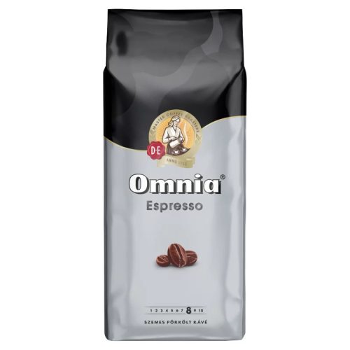 Douwe Egberts Omnia Espresso szemes pörkölt kávé 1Kg