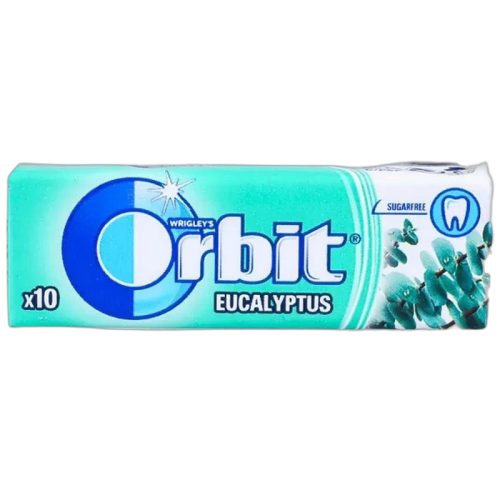  Wrigley's Orbit cukormentes rágógumi 14 g, Eucalyptus