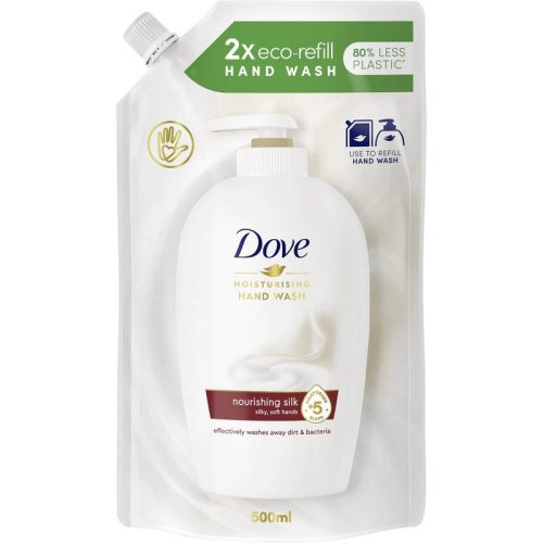 DOVE folyékony szappan 500 ml utántöltő Silk 