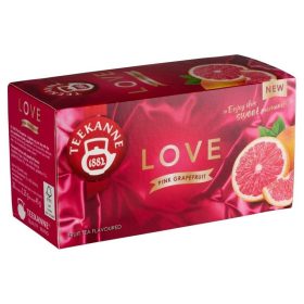   Teekanne World of Fruits Love Grapefruit-Früchtetee, 20 x 2,25 g