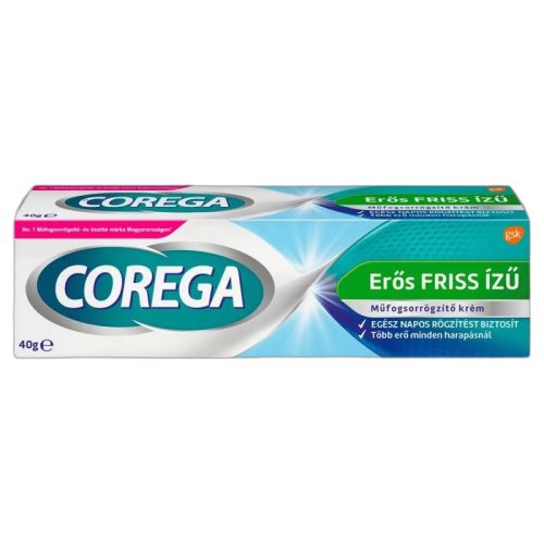 Corega műfogsor rögzítő krém friss ízű 40ml