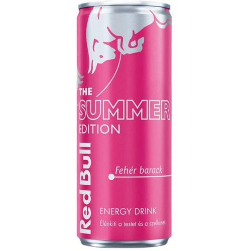 Red Bull Summer energiaital fehér barack 0,25l