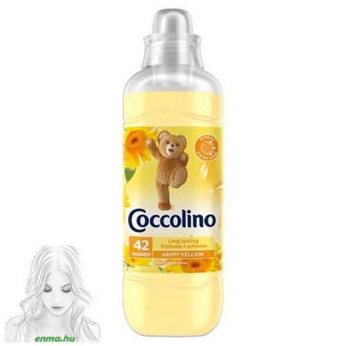 Coccolino Happy Yellow öblítőkoncentrátum 42 mosás 1050 ml