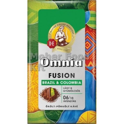 Omnia Fusion Brazil & Colombia őrölt kávé 225g