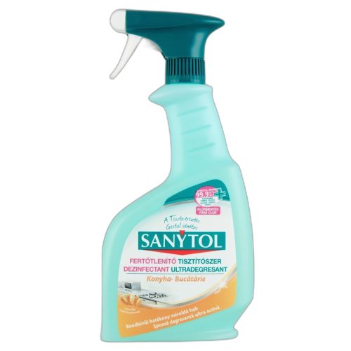 Sanytol fertőtlenítő felülettisztító spray konyhai, 0,5l