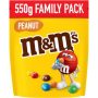   M&M's földimogyorós drazsé tejcsokoládéban, cukorbevonattal 550 g
